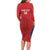 Custom Spain Rugby Long Sleeve Bodycon Dress Go Champions Lions - Wonder Print Shop