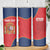 Custom Spain Rugby Skinny Tumbler Go Champions Lions - Wonder Print Shop