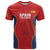 Custom Spain Rugby T Shirt Go Champions Lions - Wonder Print Shop