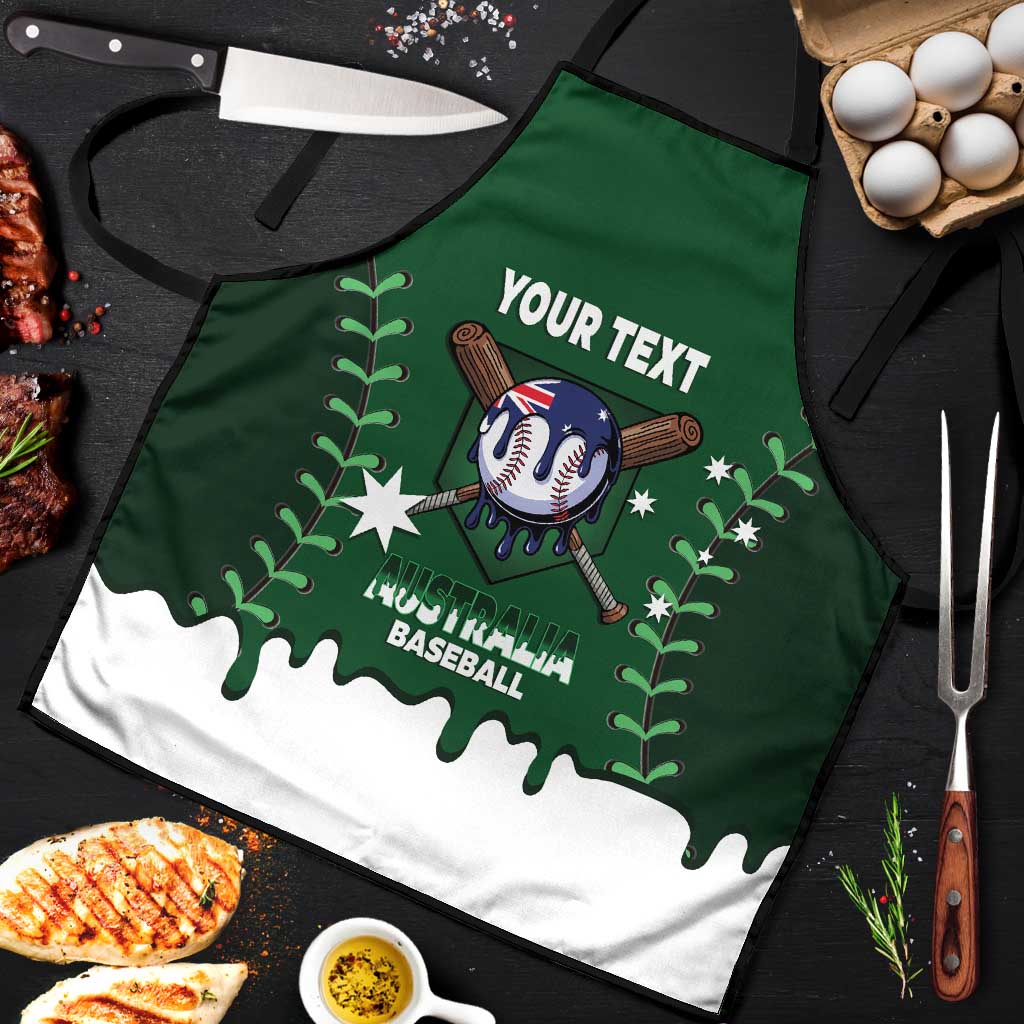 Australia 2026 Baseball Custom Apron Go Aussie Drip Style