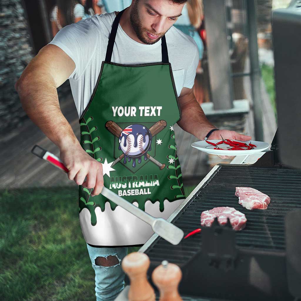 Australia 2026 Baseball Custom Apron Go Aussie Drip Style