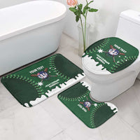 Australia 2026 Baseball Custom Bathroom Set Go Aussie Drip Style