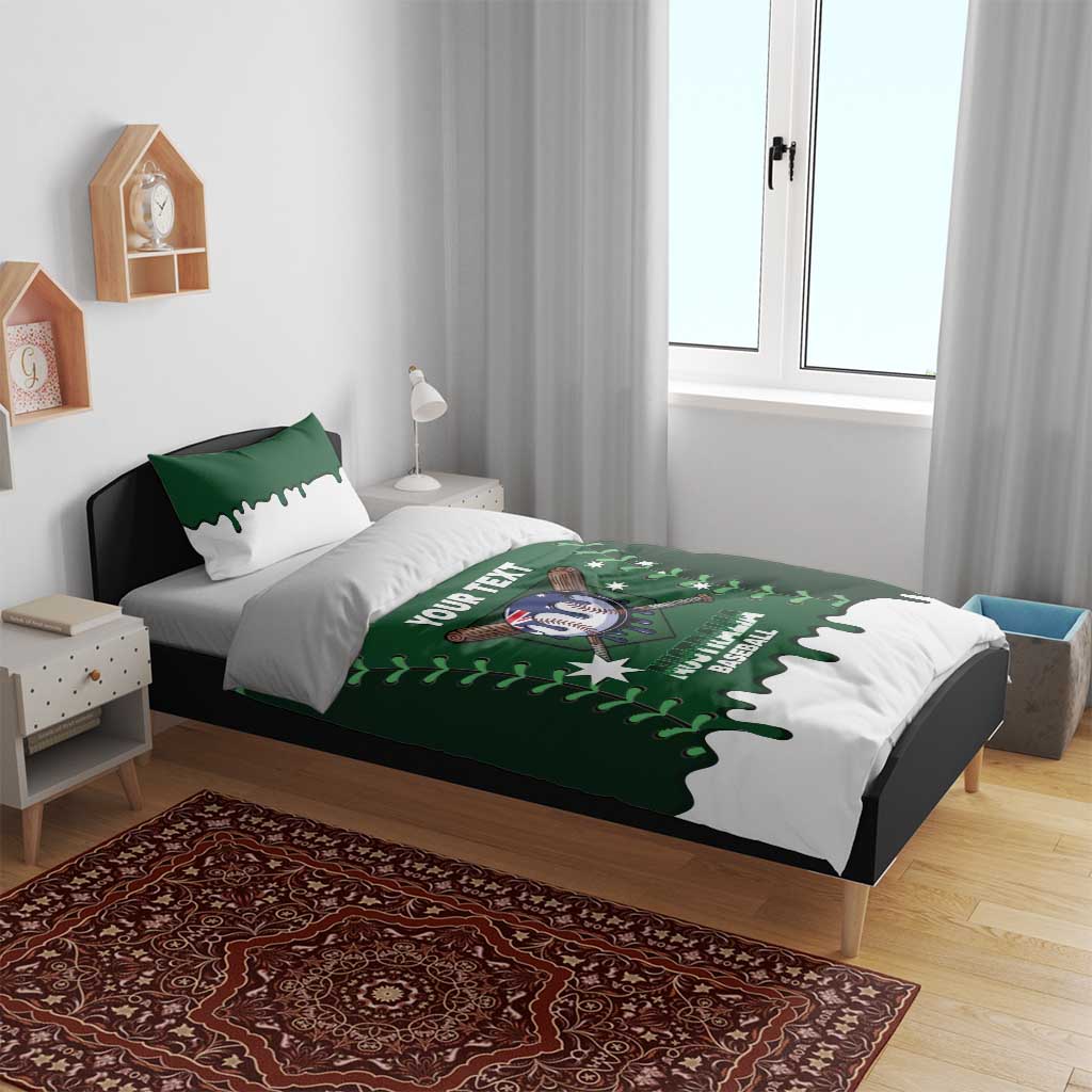 Australia 2026 Baseball Custom Bedding Set Go Aussie Drip Style