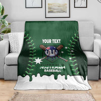 Australia 2026 Baseball Custom Blanket Go Aussie Drip Style