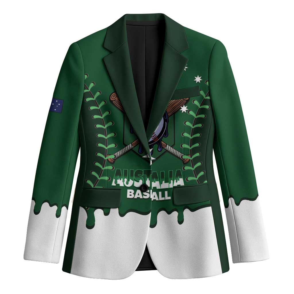 Australia 2026 Baseball Custom Blazer Go Aussie Drip Style