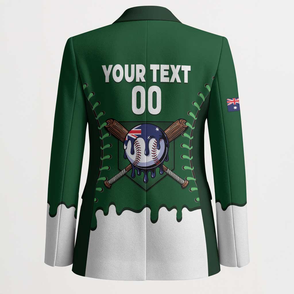 Australia 2026 Baseball Custom Blazer Go Aussie Drip Style
