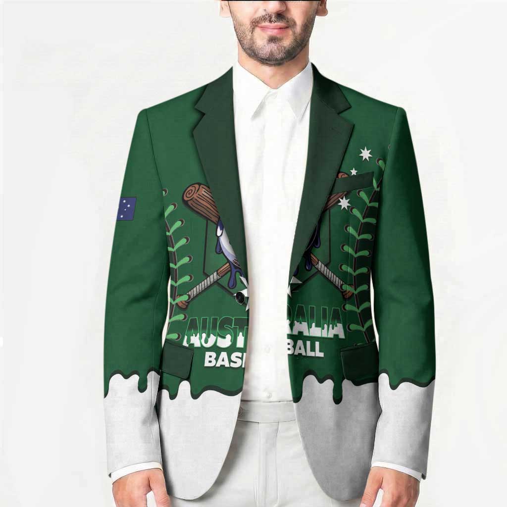 Australia 2026 Baseball Custom Blazer Go Aussie Drip Style