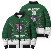 Australia 2026 Baseball Custom Bomber Puffer Jacket Go Aussie Drip Style