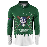 Australia 2026 Baseball Custom Button Sweatshirt Go Aussie Drip Style