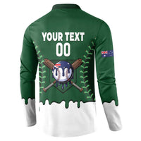 Australia 2026 Baseball Custom Button Sweatshirt Go Aussie Drip Style