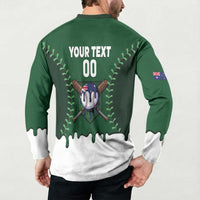 Australia 2026 Baseball Custom Button Sweatshirt Go Aussie Drip Style