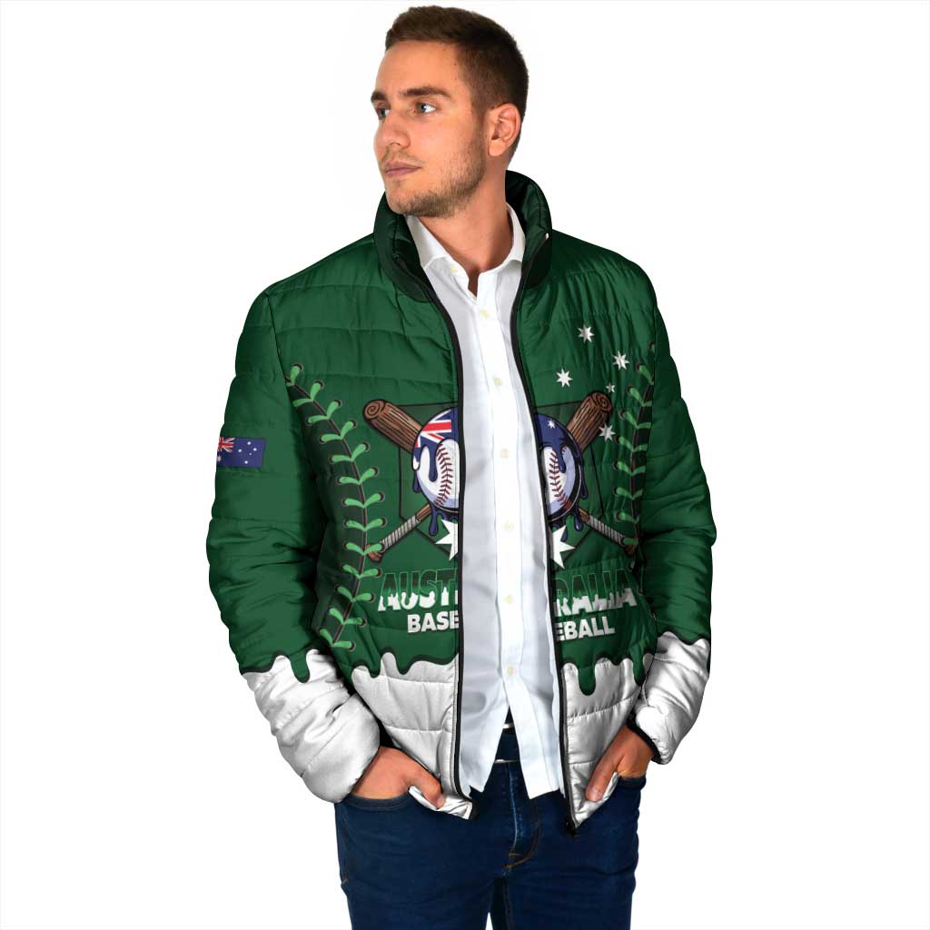 Australia 2026 Baseball Custom Padded Jacket Go Aussie Drip Style