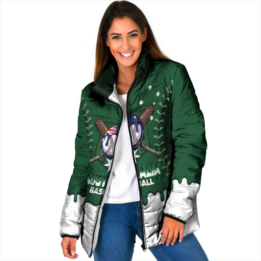 Australia 2026 Baseball Custom Padded Jacket Go Aussie Drip Style
