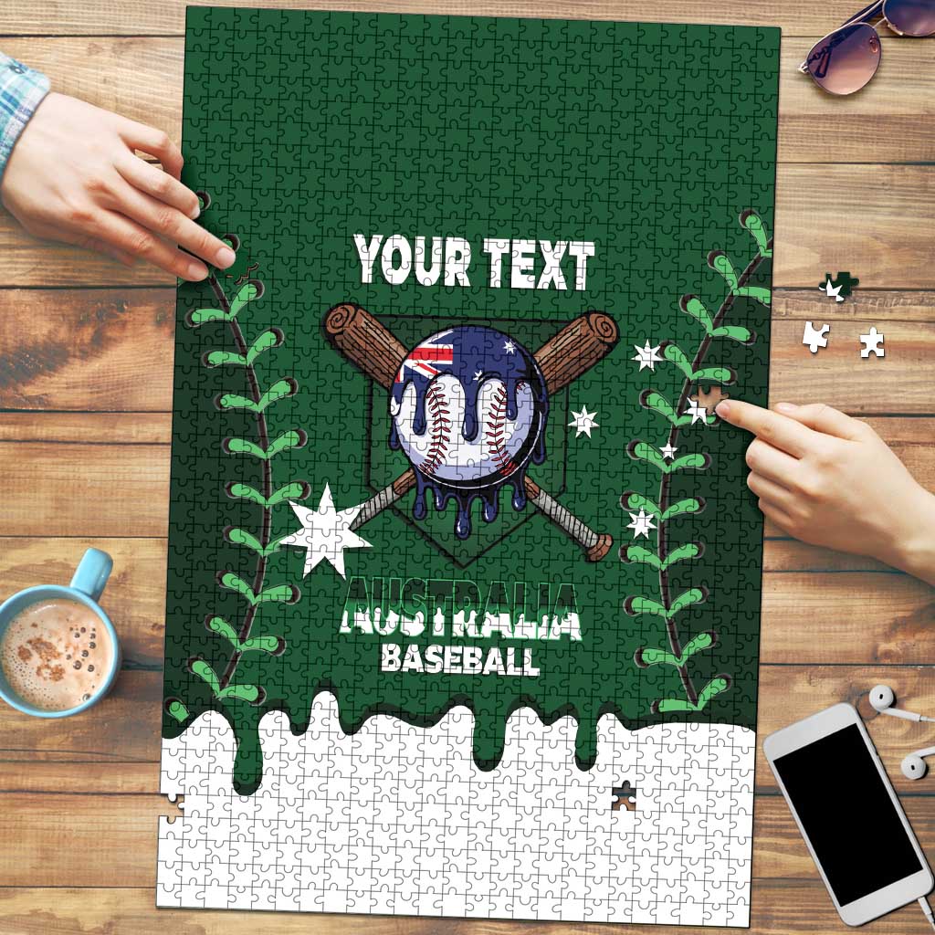 Australia 2026 Baseball Custom Puzzle Go Aussie Drip Style