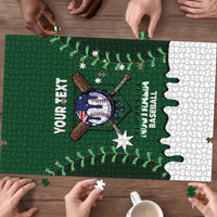 Australia 2026 Baseball Custom Puzzle Go Aussie Drip Style