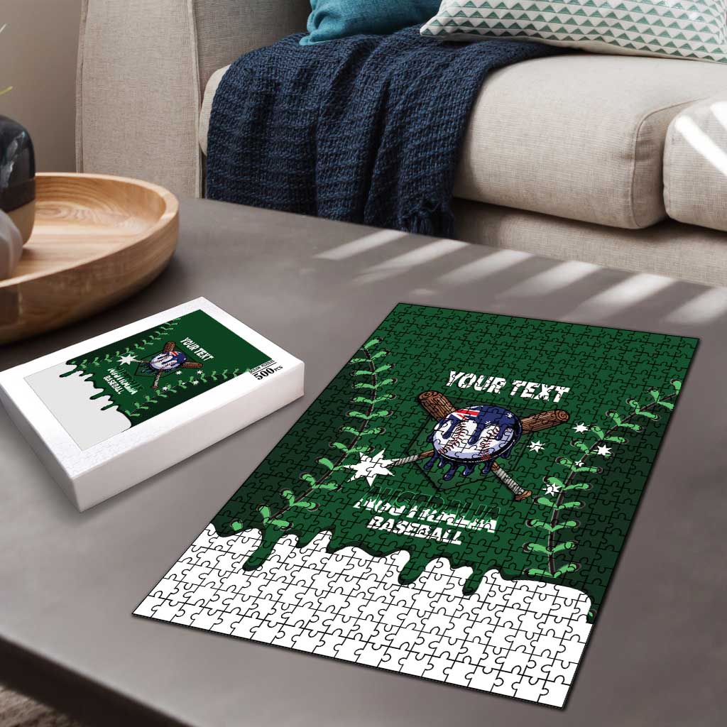 Australia 2026 Baseball Custom Puzzle Go Aussie Drip Style