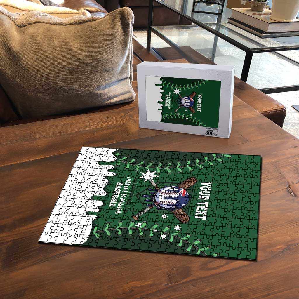 Australia 2026 Baseball Custom Puzzle Go Aussie Drip Style