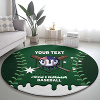 Australia 2026 Baseball Custom Round Carpet Go Aussie Drip Style