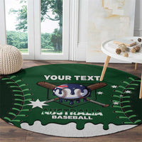 Australia 2026 Baseball Custom Round Carpet Go Aussie Drip Style