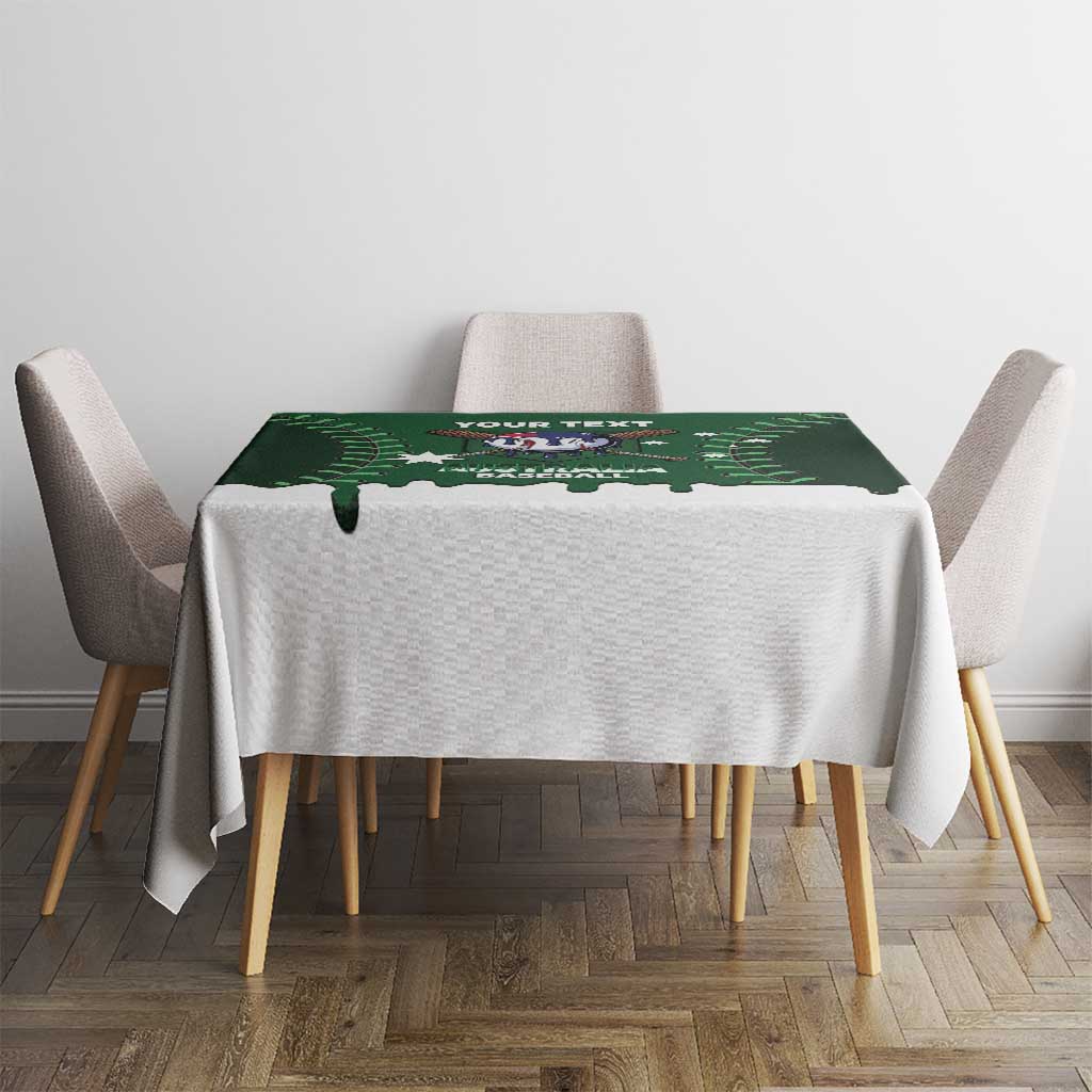 Australia 2026 Baseball Custom Tablecloth Go Aussie Drip Style