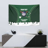 Australia 2026 Baseball Custom Tapestry Go Aussie Drip Style