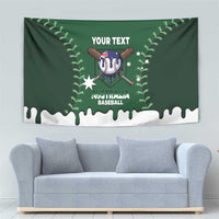 Australia 2026 Baseball Custom Tapestry Go Aussie Drip Style