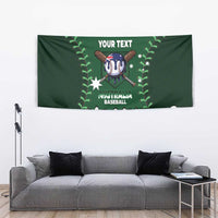 Australia 2026 Baseball Custom Tapestry Go Aussie Drip Style