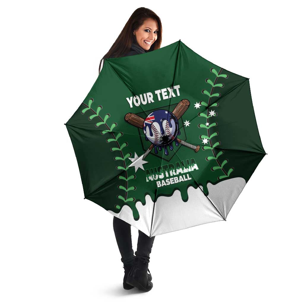Australia 2026 Baseball Custom Umbrella Go Aussie Drip Style