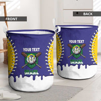 Brazil 2026 Baseball Custom Laundry Basket Go Champions Drip Style