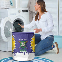 Brazil 2026 Baseball Custom Laundry Basket Go Champions Drip Style