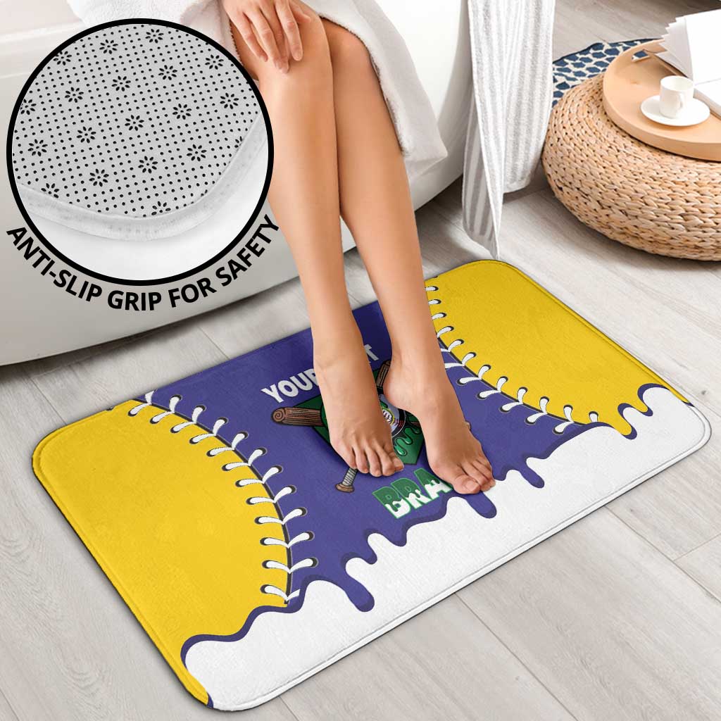 Brazil 2026 Baseball Custom Bathroom Set Go Champions Drip Style