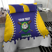 Brazil 2026 Baseball Custom Bedding Set Go Champions Drip Style