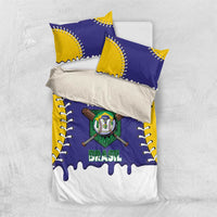 Brazil 2026 Baseball Custom Bedding Set Go Champions Drip Style
