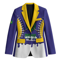 Brazil 2026 Baseball Custom Blazer Go Champions Drip Style