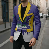 Brazil 2026 Baseball Custom Blazer Go Champions Drip Style