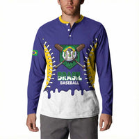 Brazil 2026 Baseball Custom Button Sweatshirt Go Champions Drip Style