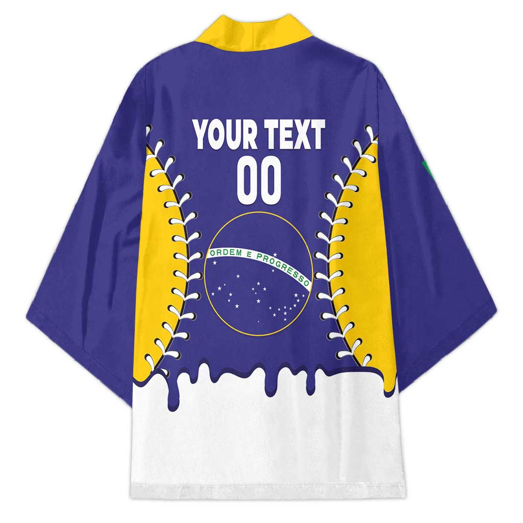 Brazil 2026 Baseball Custom Kimono Go Champions Drip Style