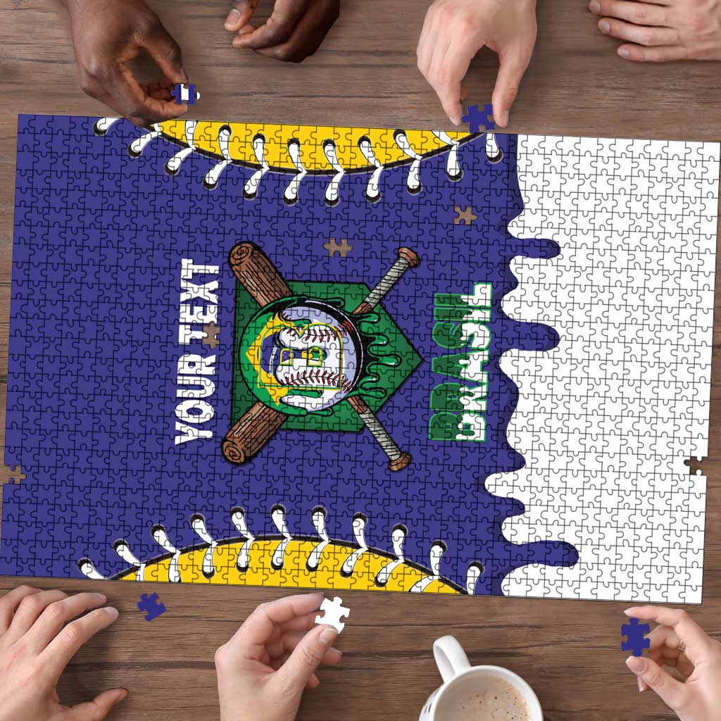Brazil 2026 Baseball Custom Puzzle Go Champions Drip Style
