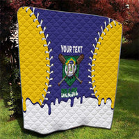 Brazil 2026 Baseball Custom Quilt Go Champions Drip Style