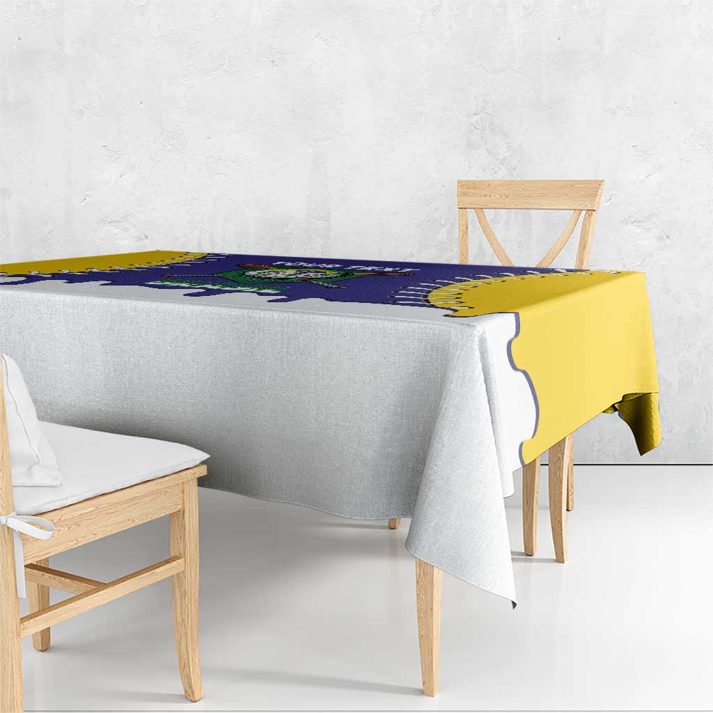 Brazil 2026 Baseball Custom Tablecloth Go Champions Drip Style