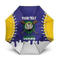 Brazil 2026 Baseball Custom Umbrella Go Champions Drip Style