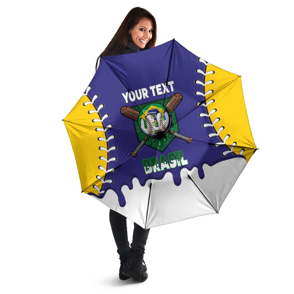 Brazil 2026 Baseball Custom Umbrella Go Champions Drip Style