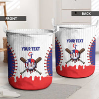Chinese Taipei 2026 Baseball Custom Laundry Basket Go Taiwan Drip Style