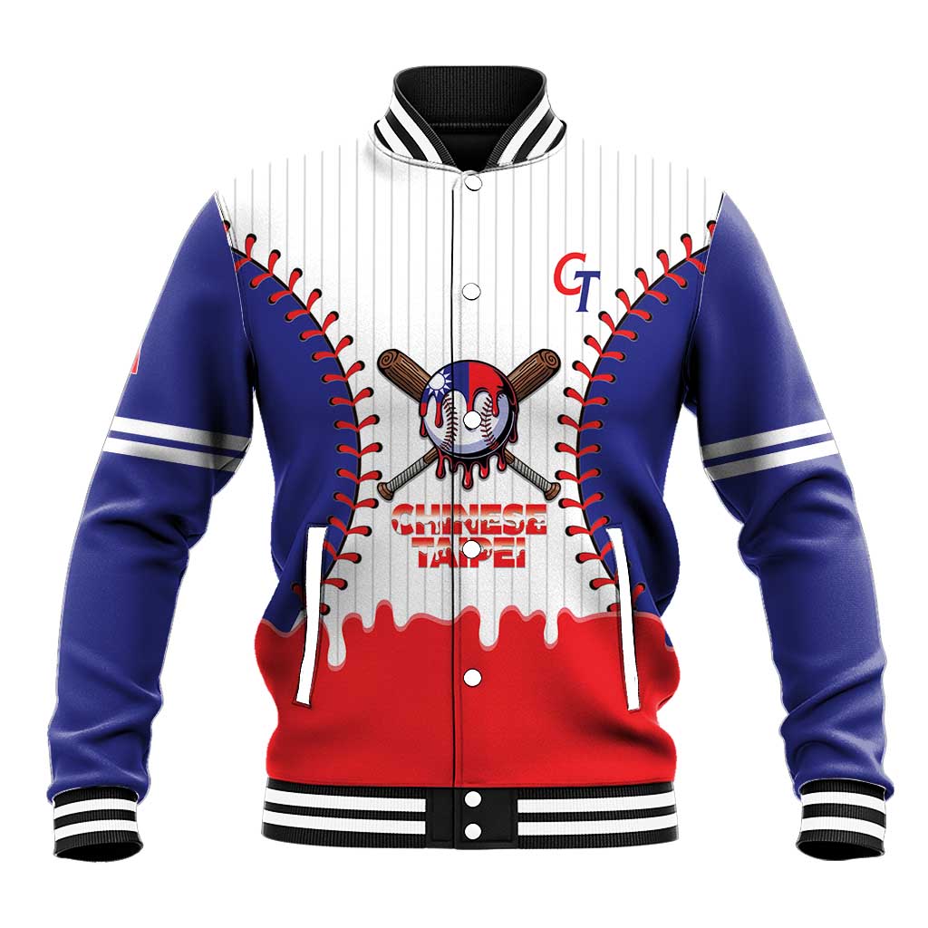 Chinese Taipei 2026 Baseball Custom Baseball Jacket Go Taiwan Drip Style