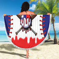 Chinese Taipei 2026 Baseball Custom Beach Blanket Go Taiwan Drip Style