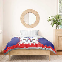 Chinese Taipei 2026 Baseball Custom Bedding Set Go Taiwan Drip Style