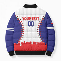 Chinese Taipei 2026 Baseball Custom Bomber Puffer Jacket Go Taiwan Drip Style