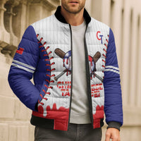 Chinese Taipei 2026 Baseball Custom Bomber Puffer Jacket Go Taiwan Drip Style