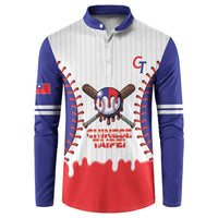 Chinese Taipei 2026 Baseball Custom Button Sweatshirt Go Taiwan Drip Style