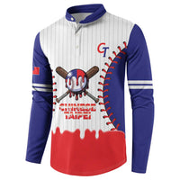 Chinese Taipei 2026 Baseball Custom Button Sweatshirt Go Taiwan Drip Style
